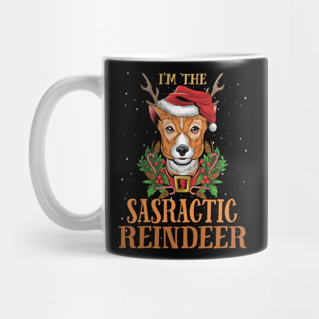 Im The Sasractic Reindeer Christmas Funny Pajamas Funny Christmas Gift by intelus